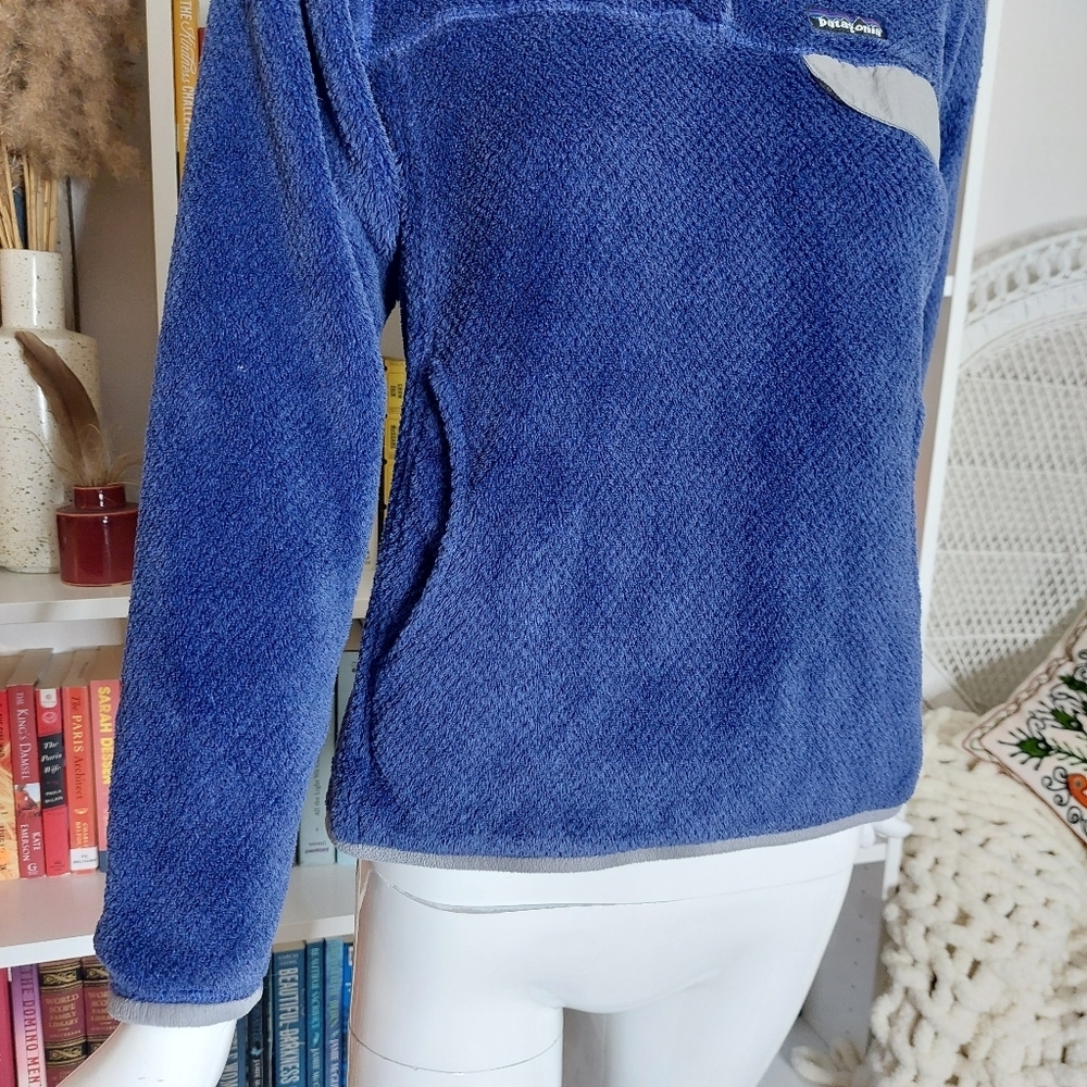 Patagonia Women's Re-Tool Snap T-Pullover Long Sleeve Fleece Jacket P6513 - Picture 5 of 8